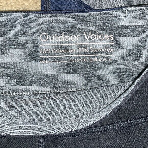 Outdoor Voices Color Block Leggings S - Picture 3 of 4